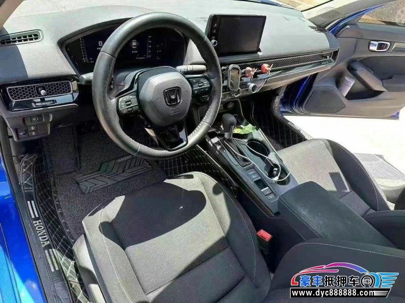 22年本田思域轿车抵押车出售