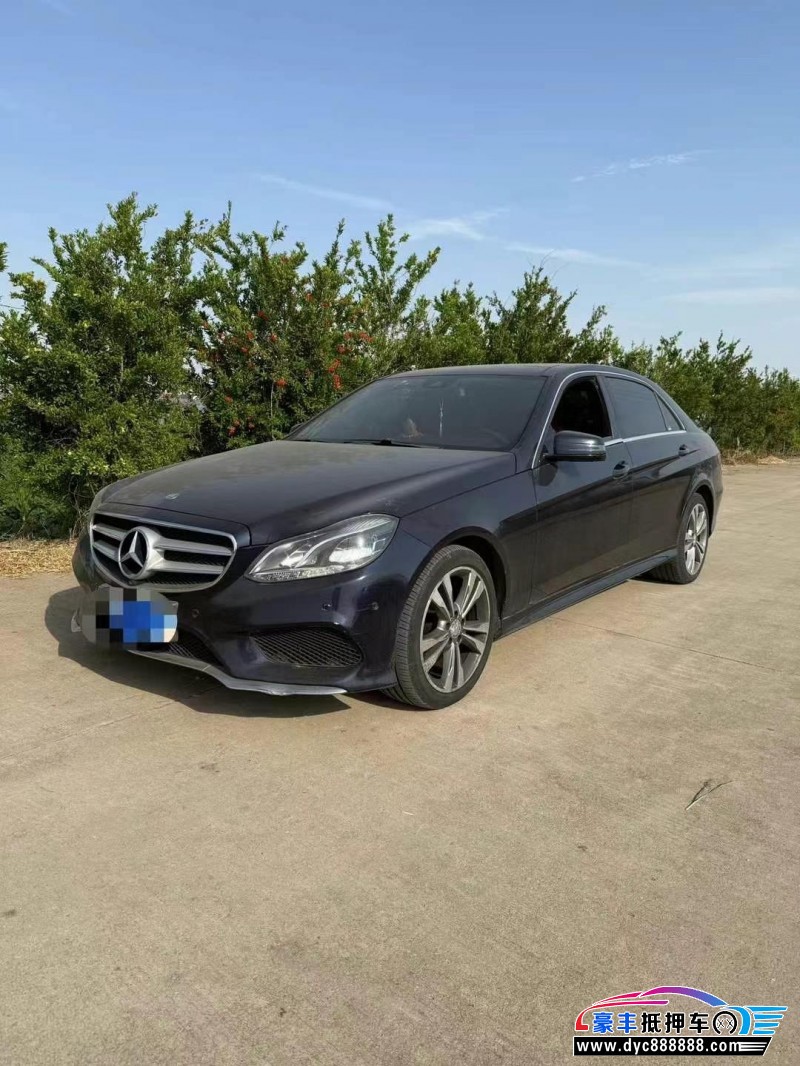 15年奔驰E轿车抵押车出售