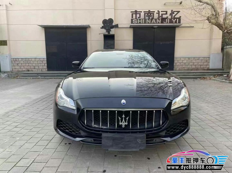14年玛莎拉蒂总裁轿车抵押车出售