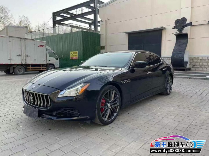 14年玛莎拉蒂总裁轿车抵押车出售