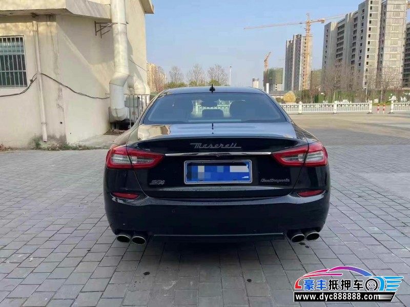 14年玛莎拉蒂总裁轿车抵押车出售