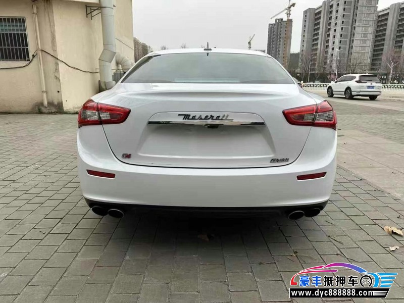 17年玛莎拉蒂Ghibli轿车抵押车出售