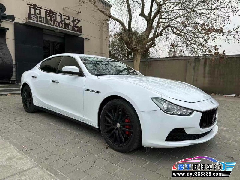 17年玛莎拉蒂Ghibli轿车抵押车出售