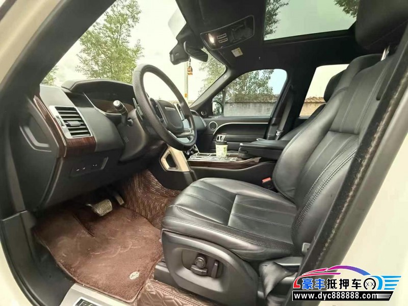 17年路虎揽胜轿车抵押车出售