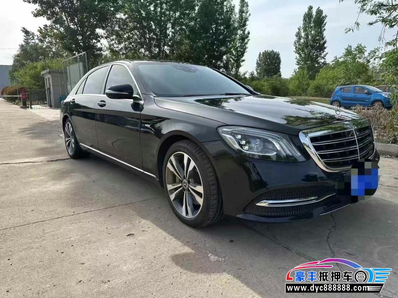 21年奔驰S轿车抵押车出售
