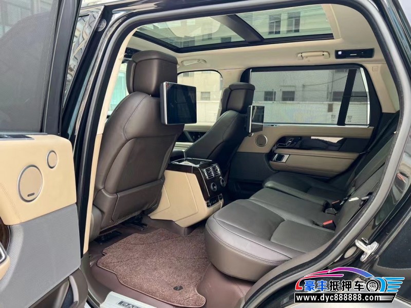 22年路虎揽胜行政轿车抵押车出售