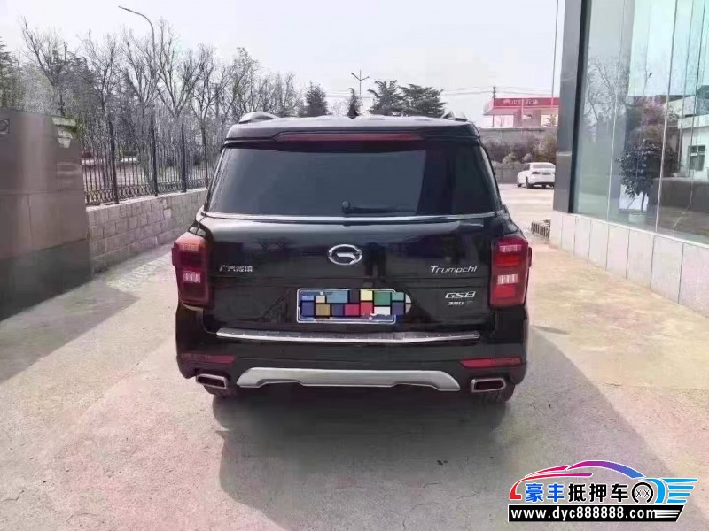 19年传祺GS8轿车抵押车出售