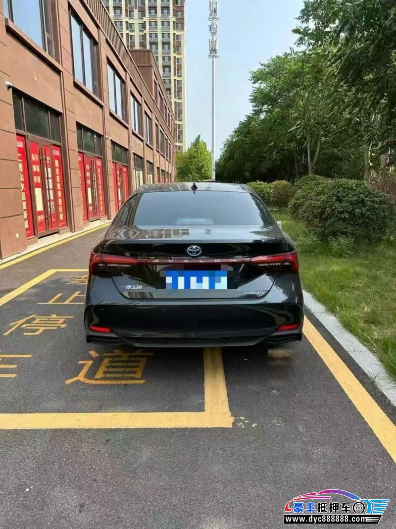 24年丰田亚洲龙轿车抵押车出售