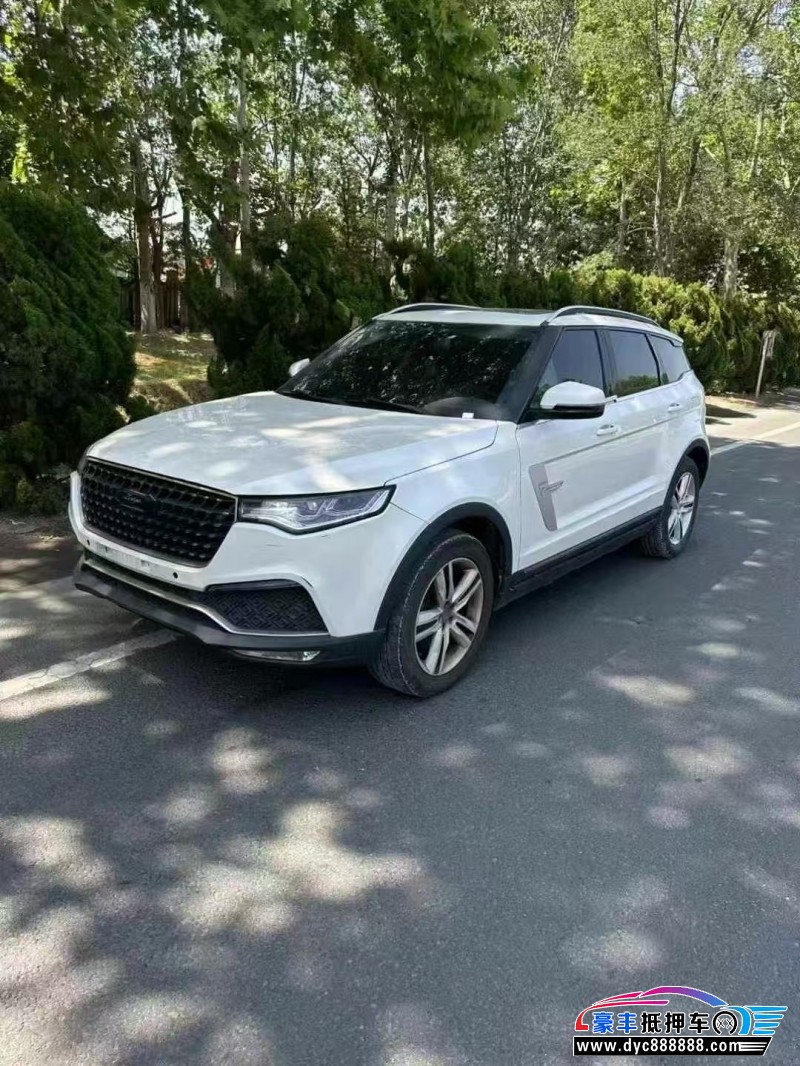 19年众泰T700轿车抵押车出售