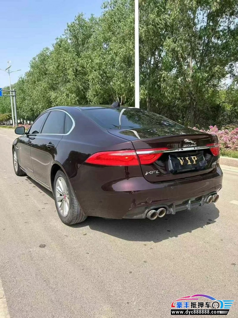 20年捷豹XFL轿车抵押车出售