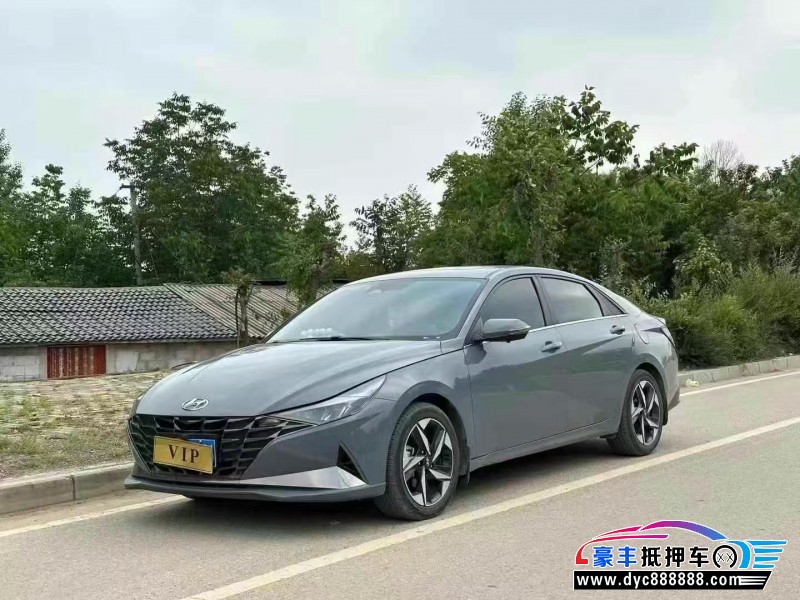 21年现代伊兰特轿车抵押车出售