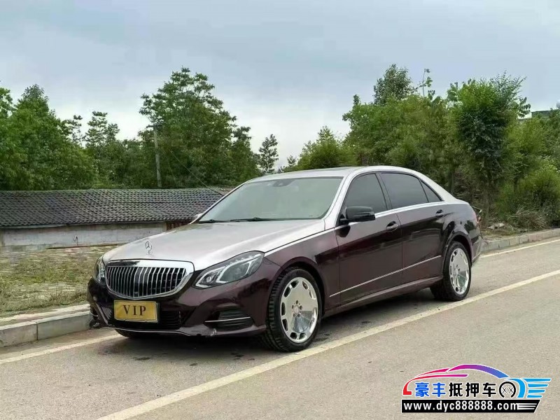 12年奔驰E轿车抵押车出售