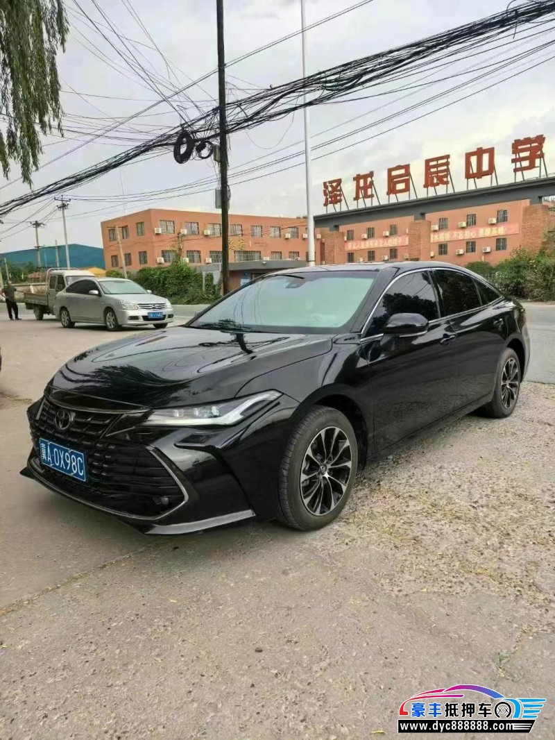 24年丰田亚洲龙轿车抵押车出售