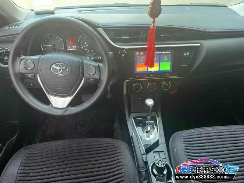 19年丰田卡罗拉轿车抵押车出售