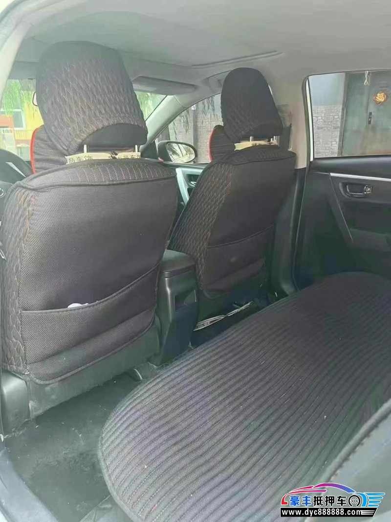 19年丰田卡罗拉轿车抵押车出售