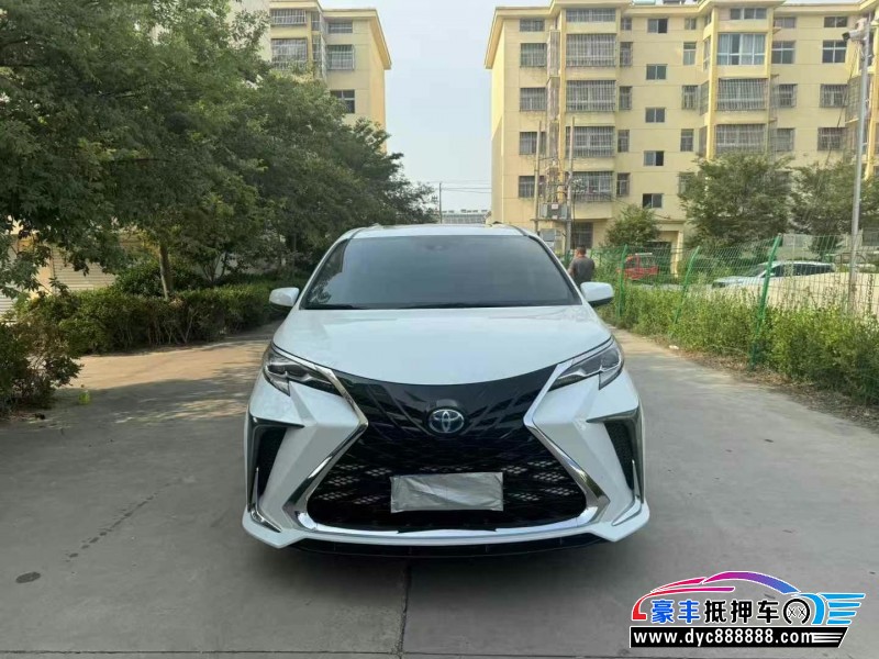 23年丰田塞纳轿车抵押车出售