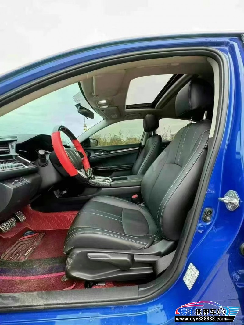 21年本田思域轿车抵押车出售