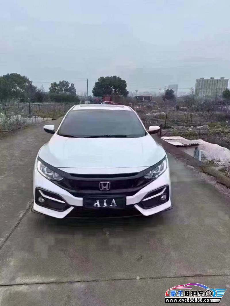 21年本田思域轿车抵押车出售