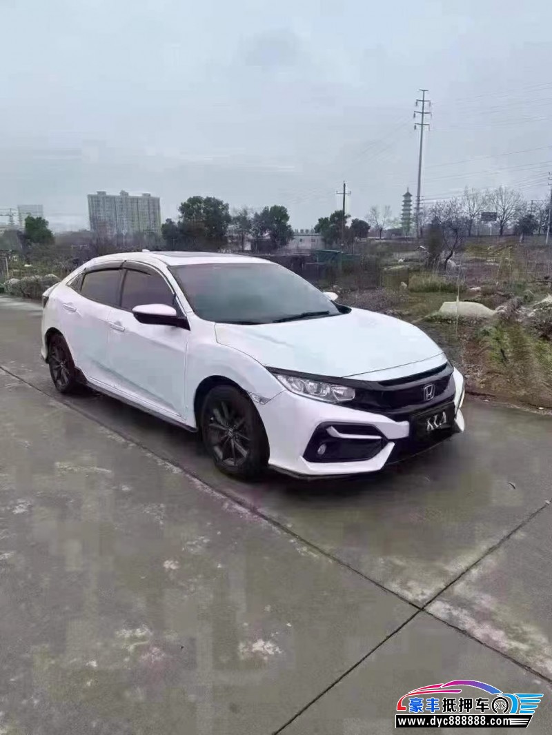 21年本田思域轿车抵押车出售