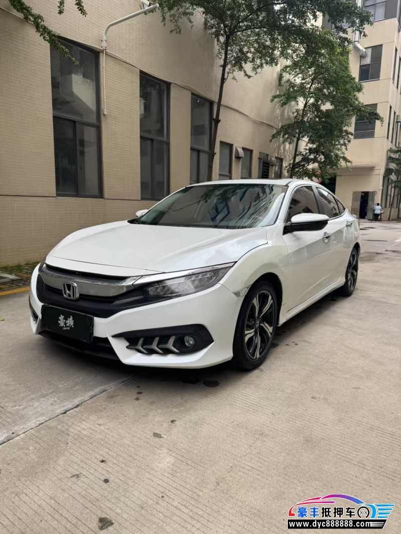 17年本田思域轿车抵押车出售