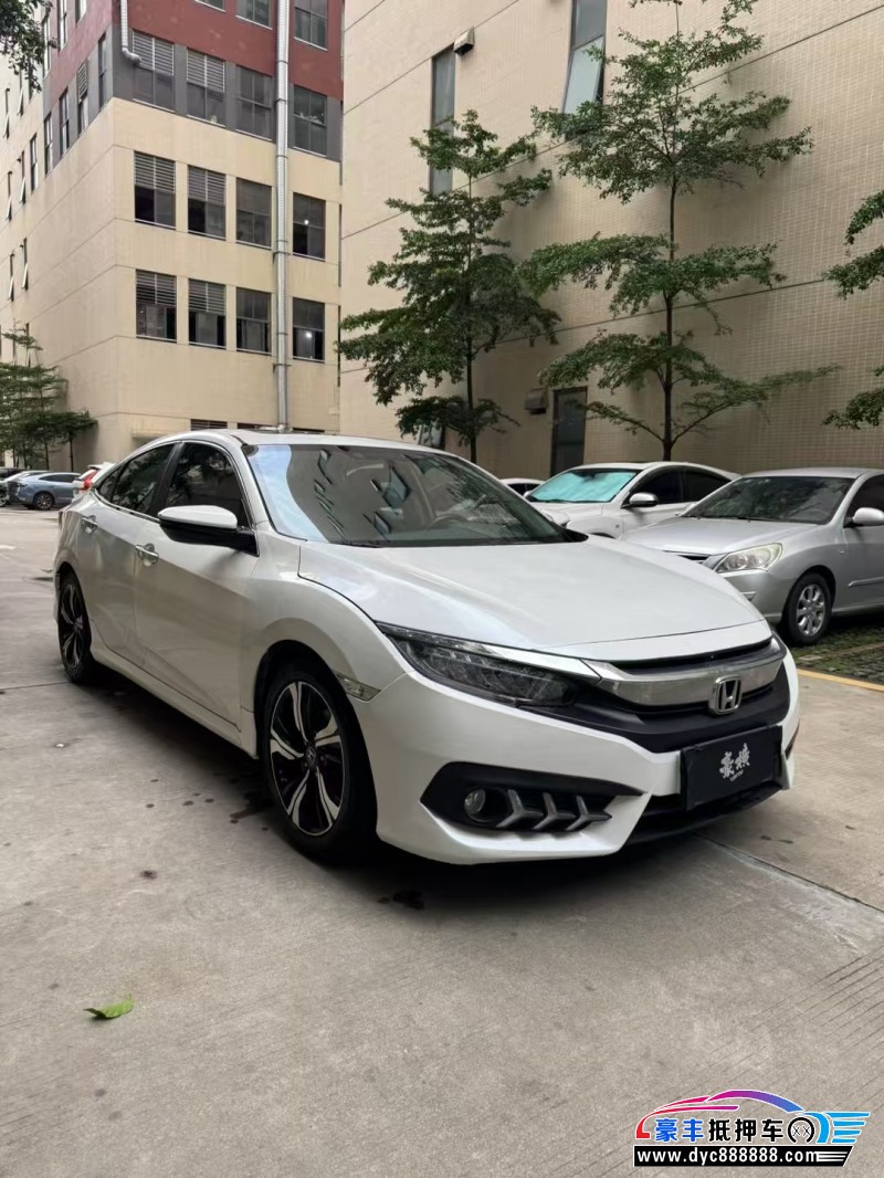 17年本田思域轿车抵押车出售