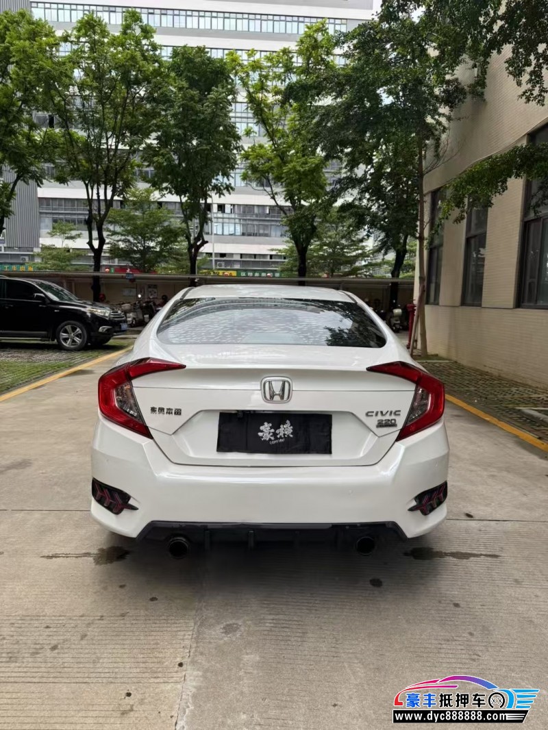 17年本田思域轿车抵押车出售