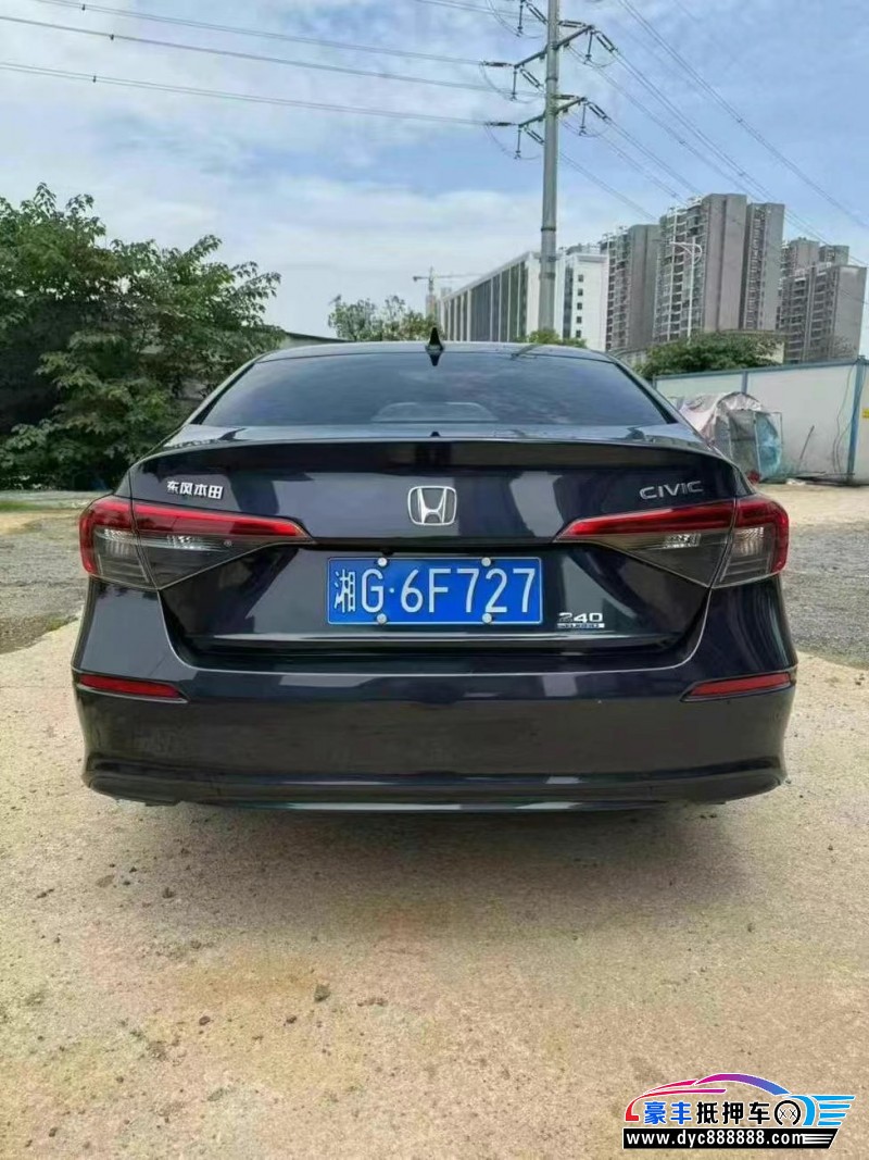 23年本田思域轿车抵押车出售