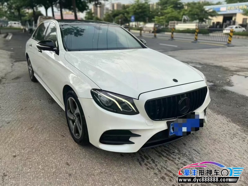 18年奔驰E轿车抵押车出售