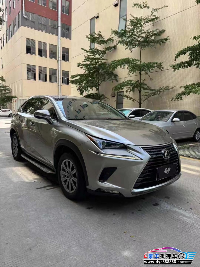 18年雷克萨斯NX轿车抵押车出售