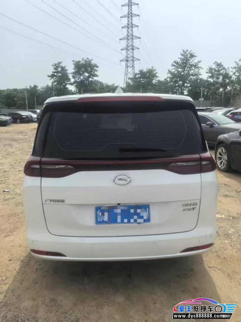 19年传祺m6轿车抵押车出售