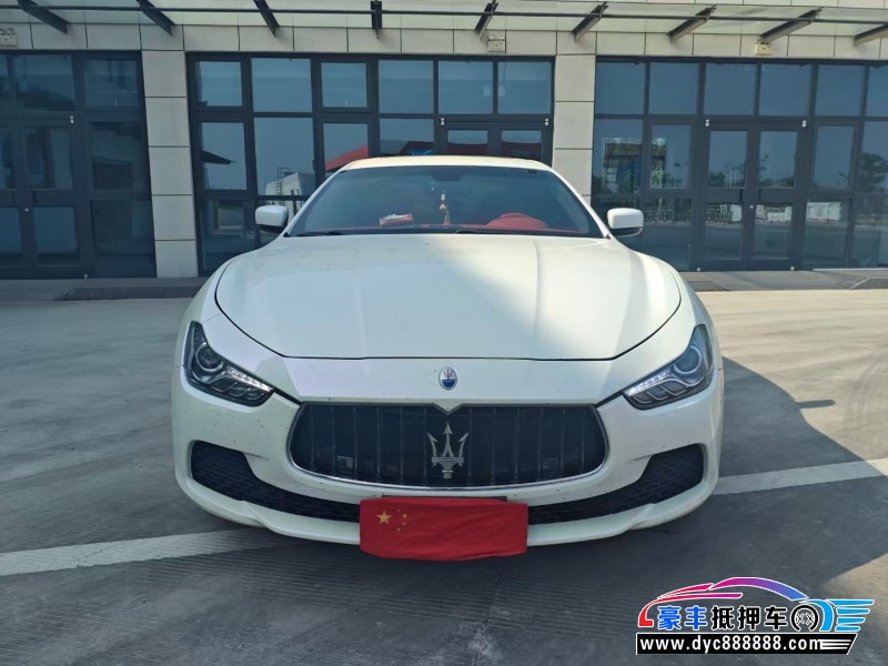 16年玛莎拉蒂Ghibli轿车抵押车出售
