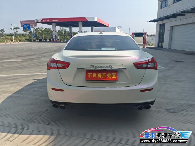 16年玛莎拉蒂Ghibli轿车抵押车出售
