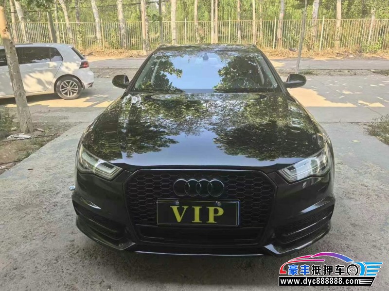抵押车出售18年奥迪A6L轿车