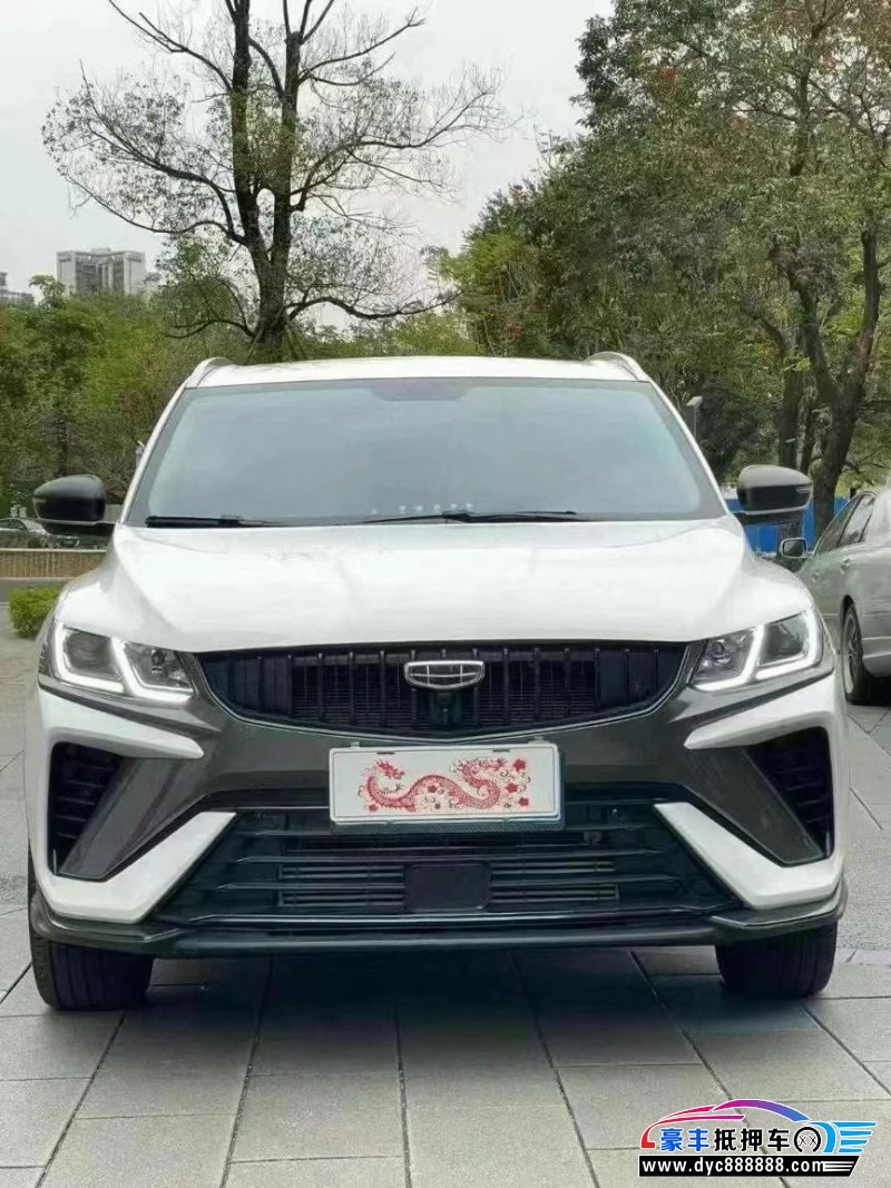 24年吉利缤越轿车抵押车出售