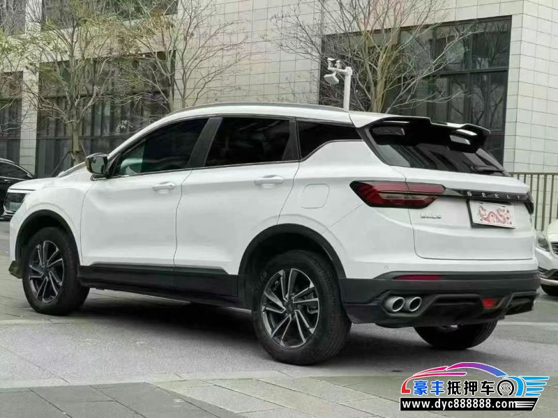 24年吉利缤越轿车抵押车出售