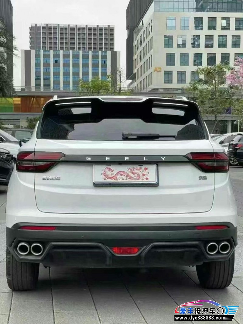 24年吉利缤越轿车抵押车出售