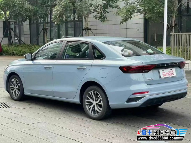 23年吉利帝豪轿车抵押车出售