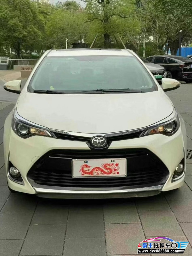19年丰田雷凌轿车抵押车出售