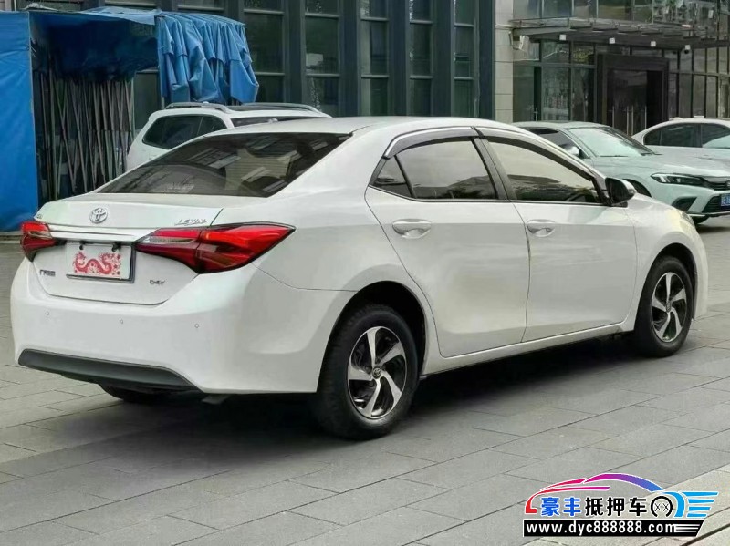 19年丰田雷凌轿车抵押车出售