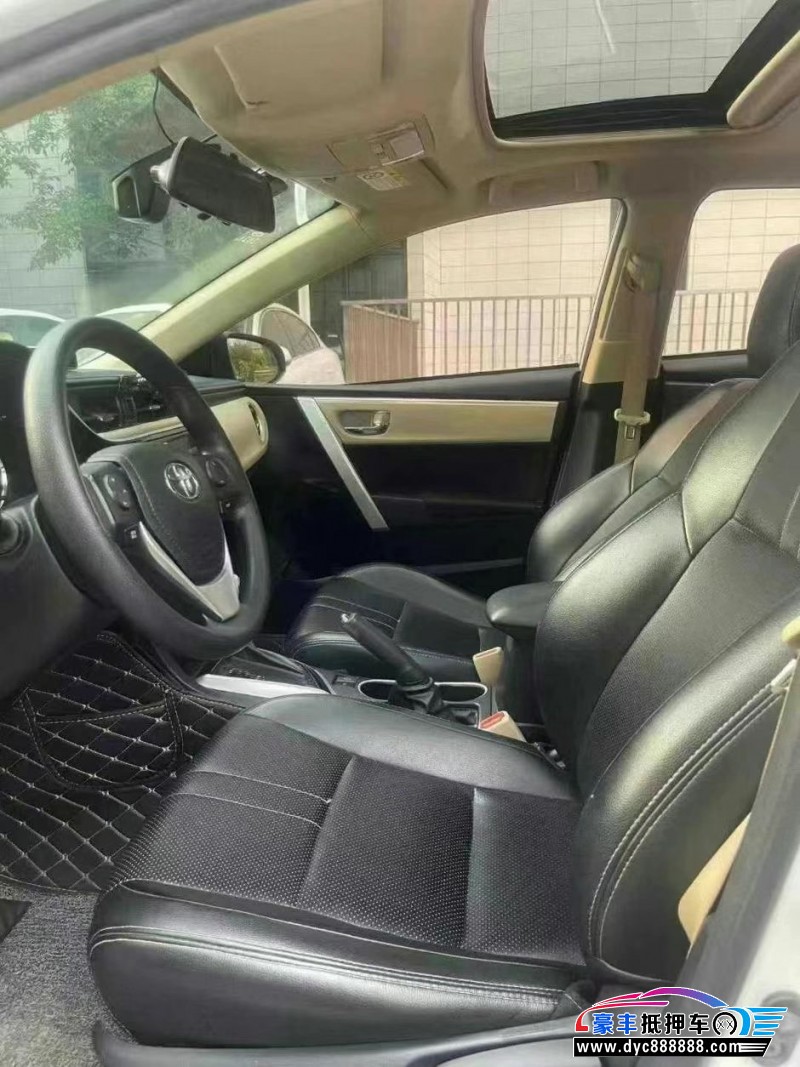 19年丰田雷凌轿车抵押车出售