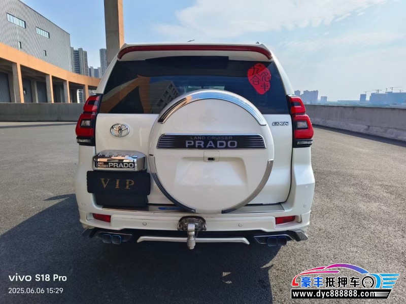 24年丰田普拉多（霸道）轿车抵押车出售