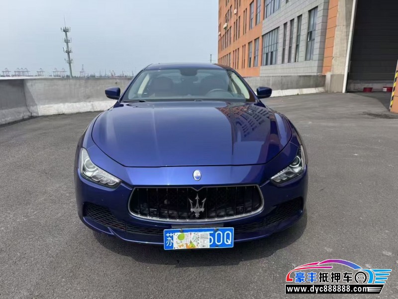 17年玛莎拉蒂Ghibli轿车抵押车出售