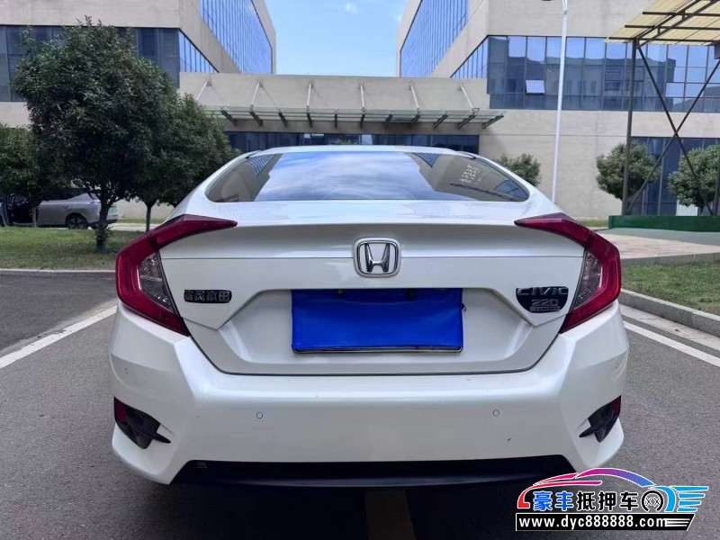 18年本田思域轿车抵押车出售