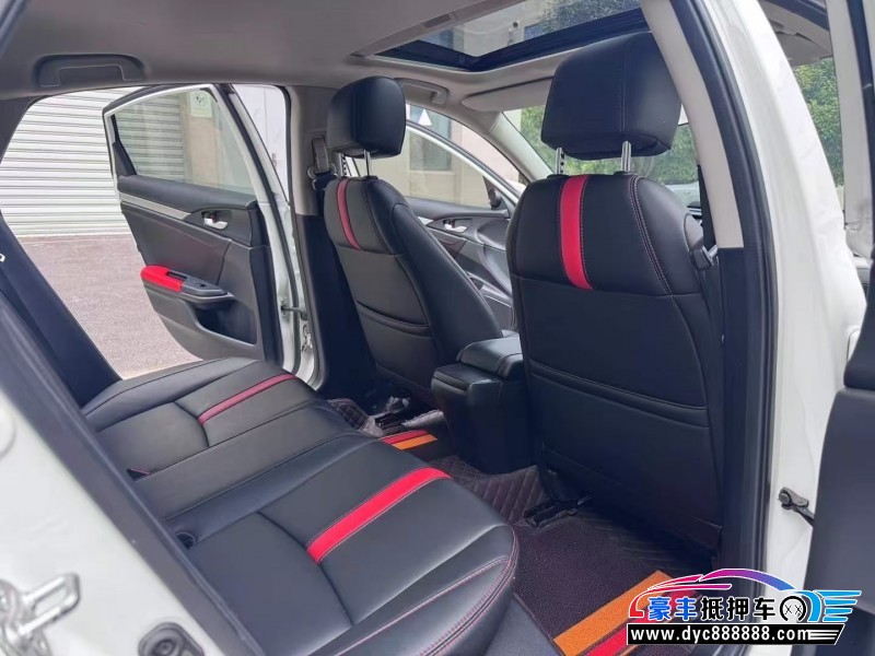 18年本田思域轿车抵押车出售