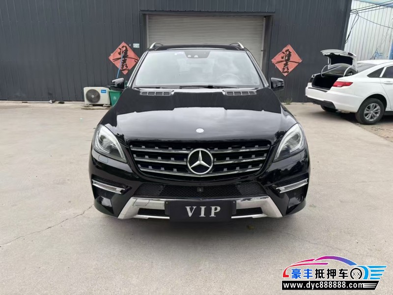 13年奔驰MLSUV抵押车出售