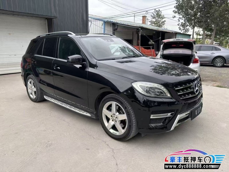 13年奔驰MLSUV抵押车出售