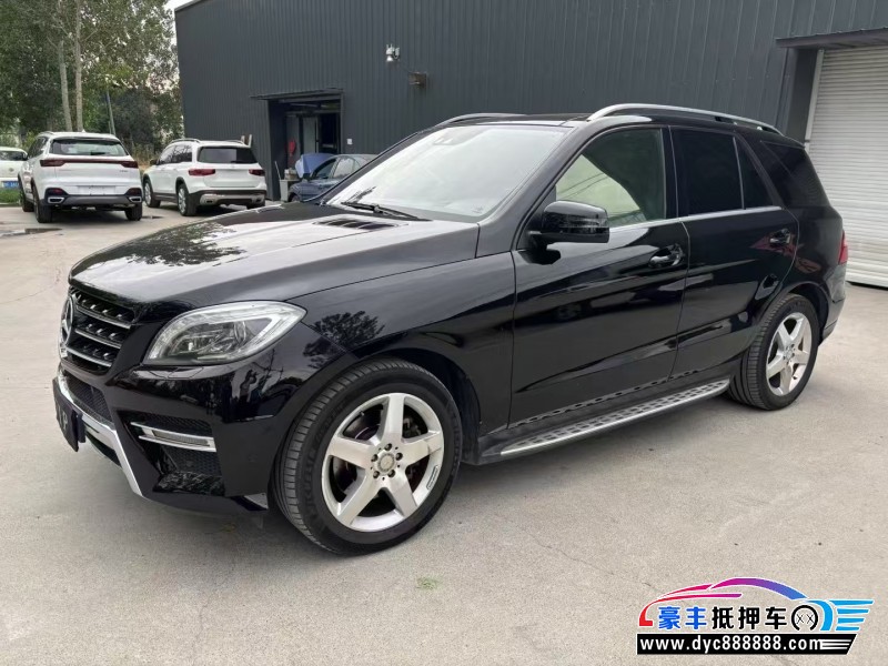 13年奔驰MLSUV抵押车出售