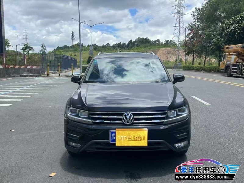 19年大众途观L轿车抵押车出售