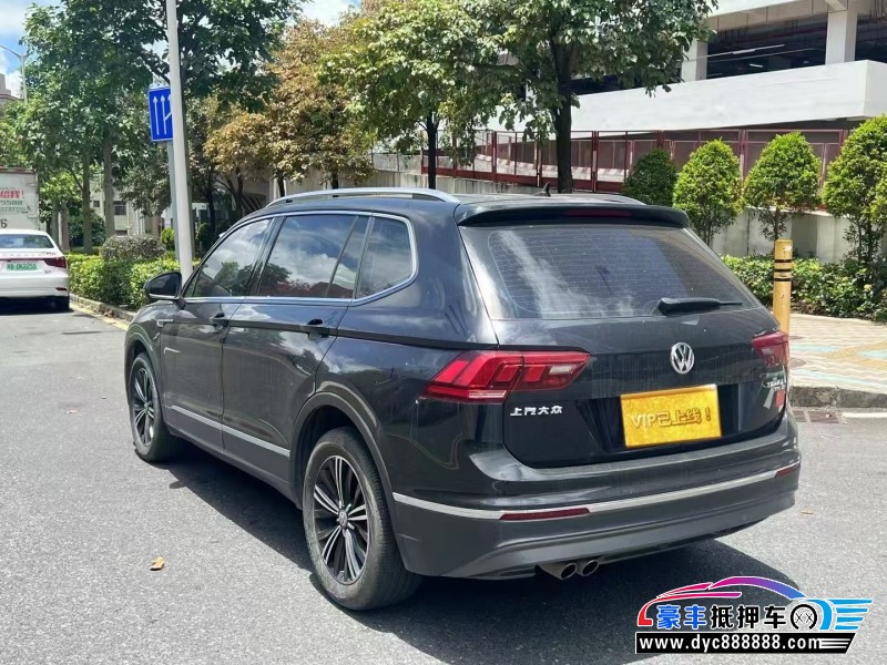 19年大众途观L轿车抵押车出售