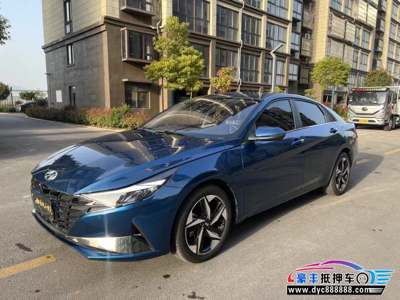 22年现代伊兰特轿车抵押车出售